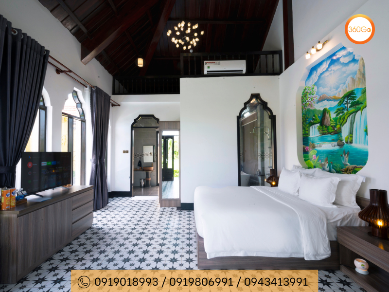 Không gian phòng nghỉ sang trọng- Du lịch 360Go